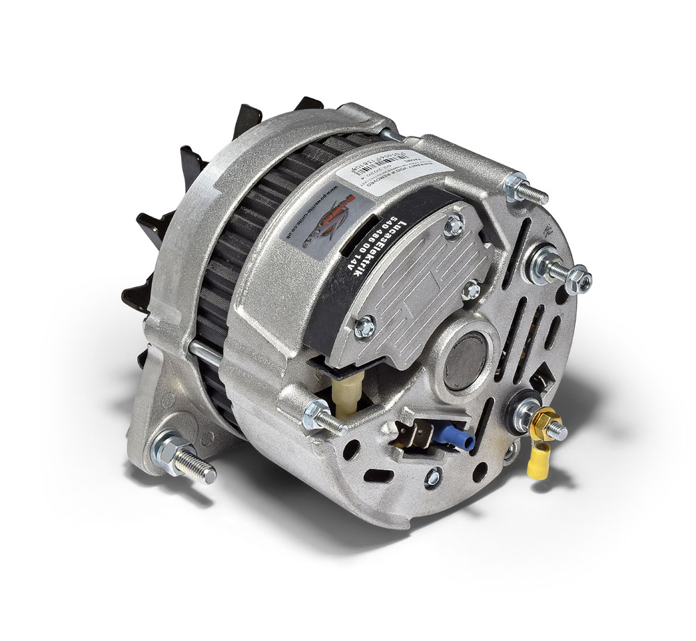 11 AC Lucas Alternator upgrade - left hand mount